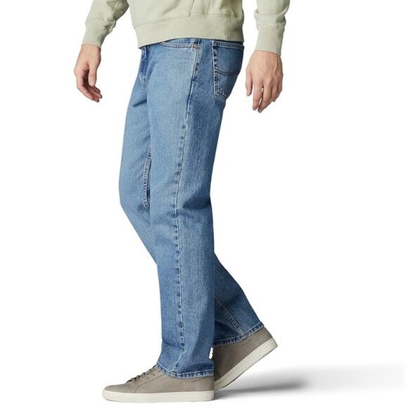 Lee Regular Fit Straight Leg Vintage Stone Jeans US Men's 38x32 - Picture 1 of 5